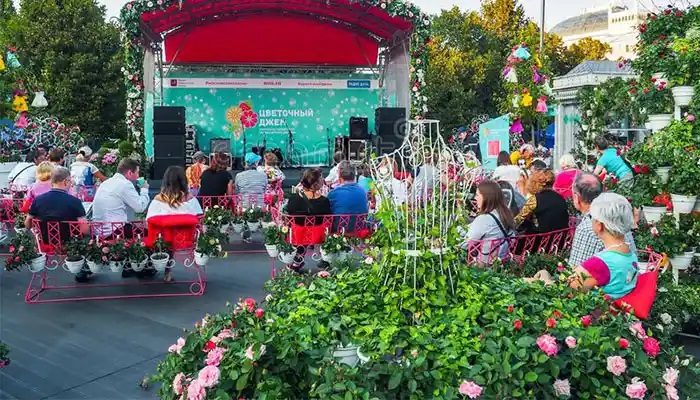 فستیوال بین المللی گل مسکو